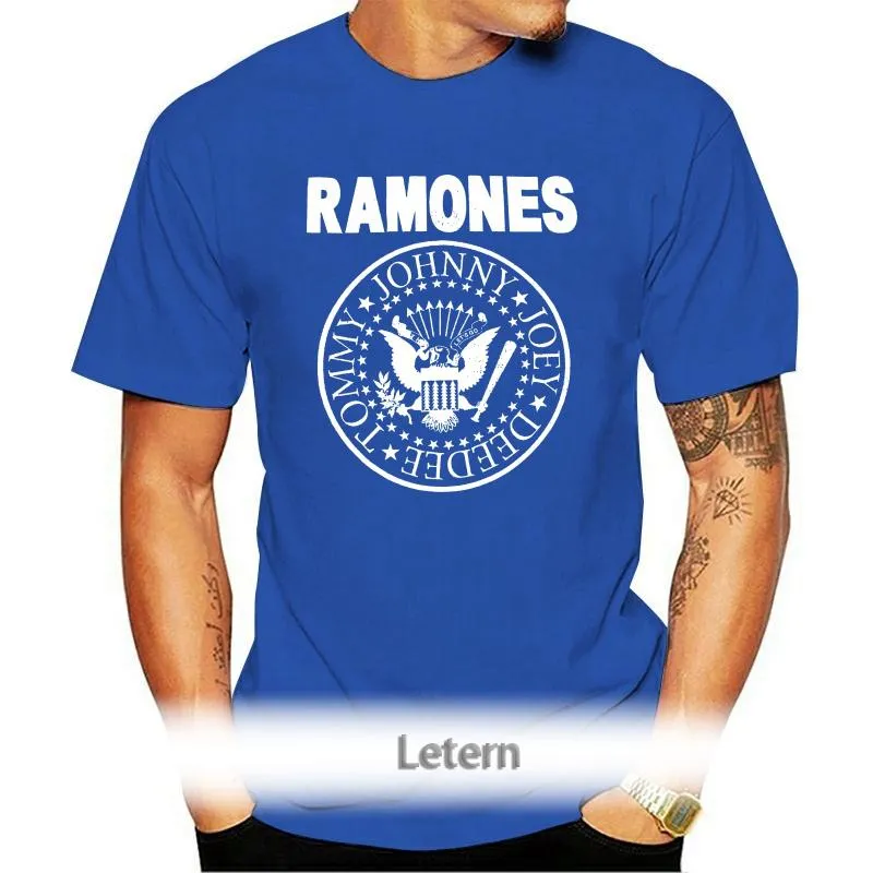 Männer T-Shirts FGHFG Damen Ramone Seal Graphic T-Shirt Punk Rock Forest Hills 1. Unisex Männer Frauen T-Shirt