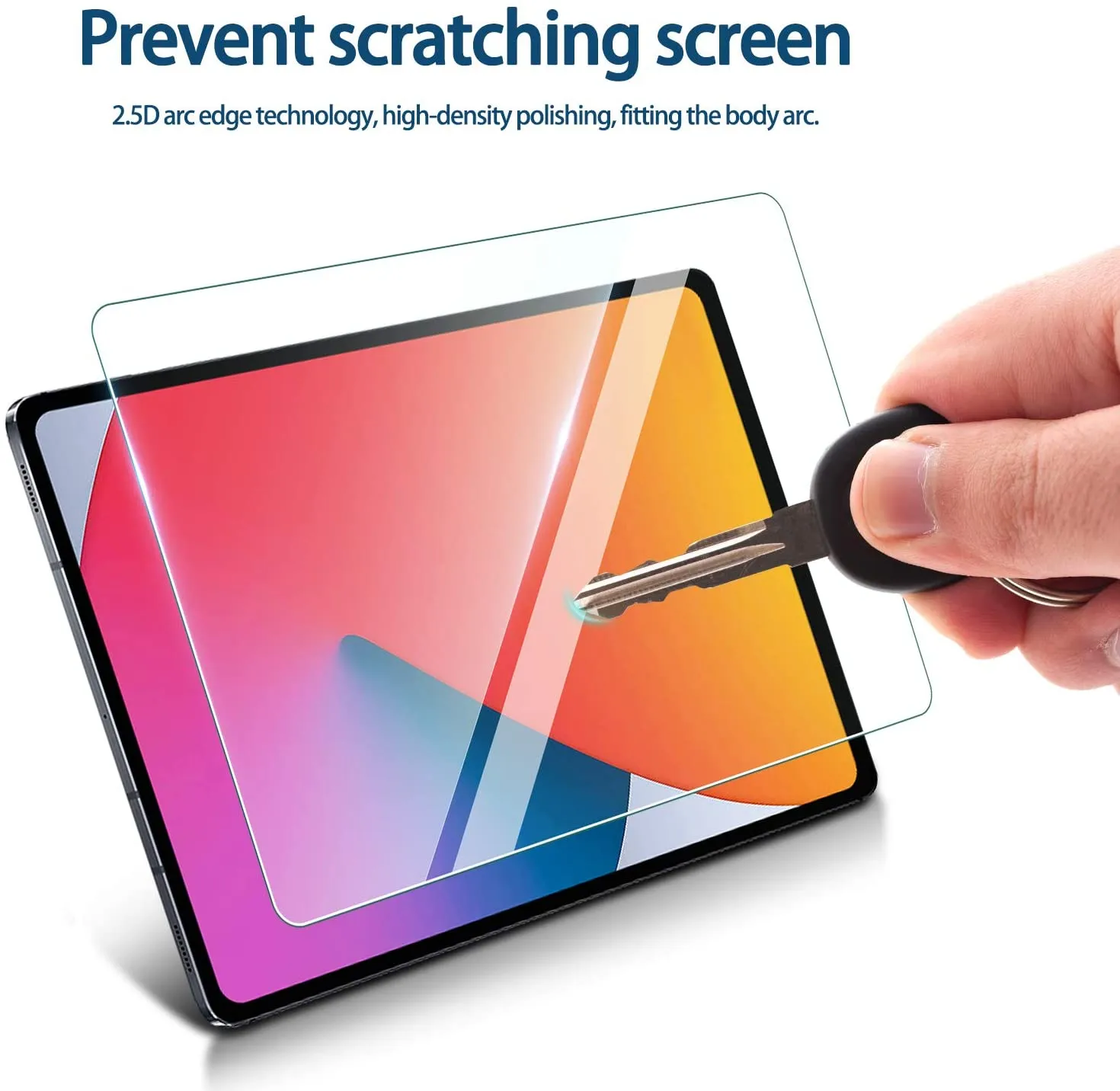 Pour iPad Mini 6 Pro 2021 1/2/3 4/5 2019 Dureté 9H HD Protecteur d'écran transparent Verre trempé anti-rayures sans bulles avec emballage de vente au détail