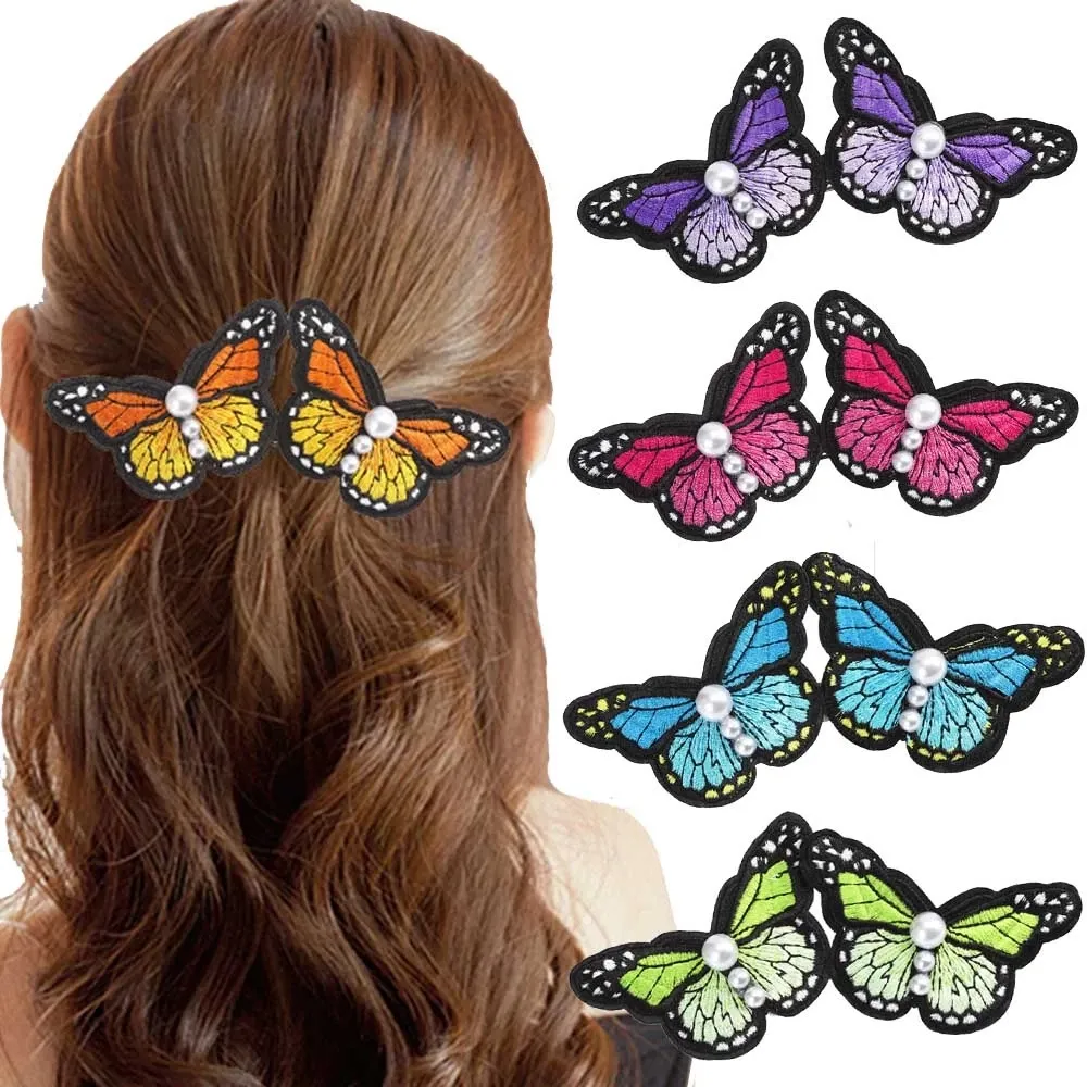 Motyl Cute Hairpins Spring Clips Hairgrip Kobiety Ponytail Fashion Headwear Barrettes Hair Class Akcesoria do włosów