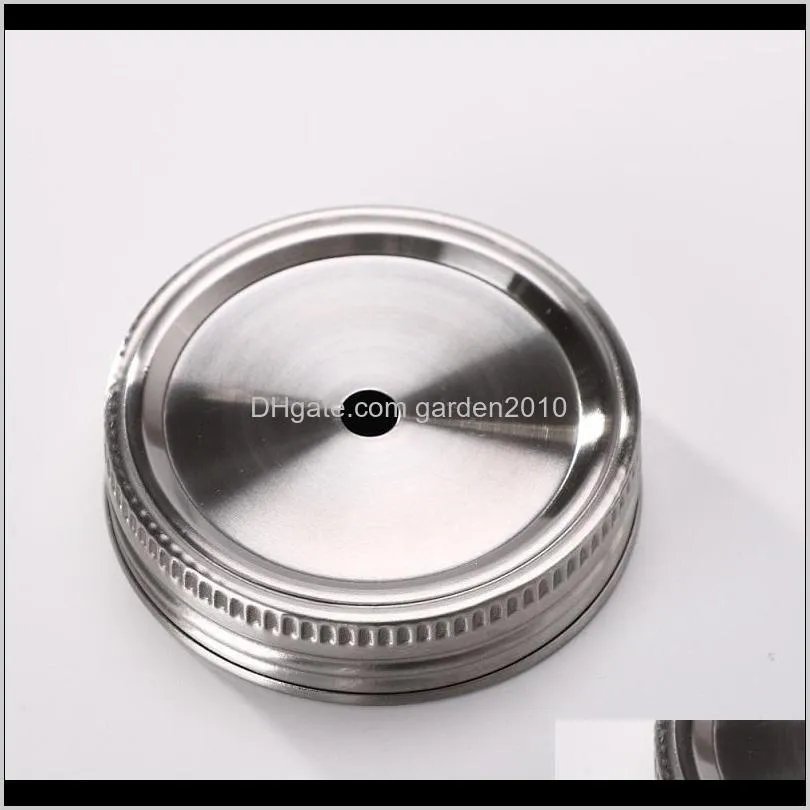 500ml double stainless steel mason jar mason cup with lid straw coffee beer juice cup wb1058