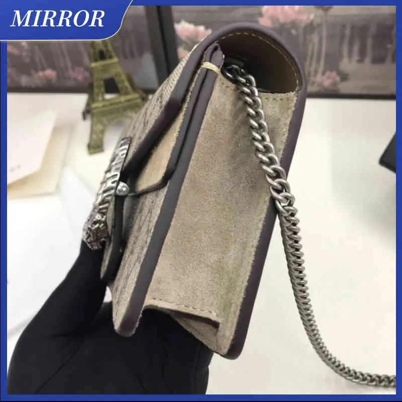Spegel mini mode högkvalitativ klassisk g lady messenger kväll väska läder damer axel handväska mynt handväska i spot