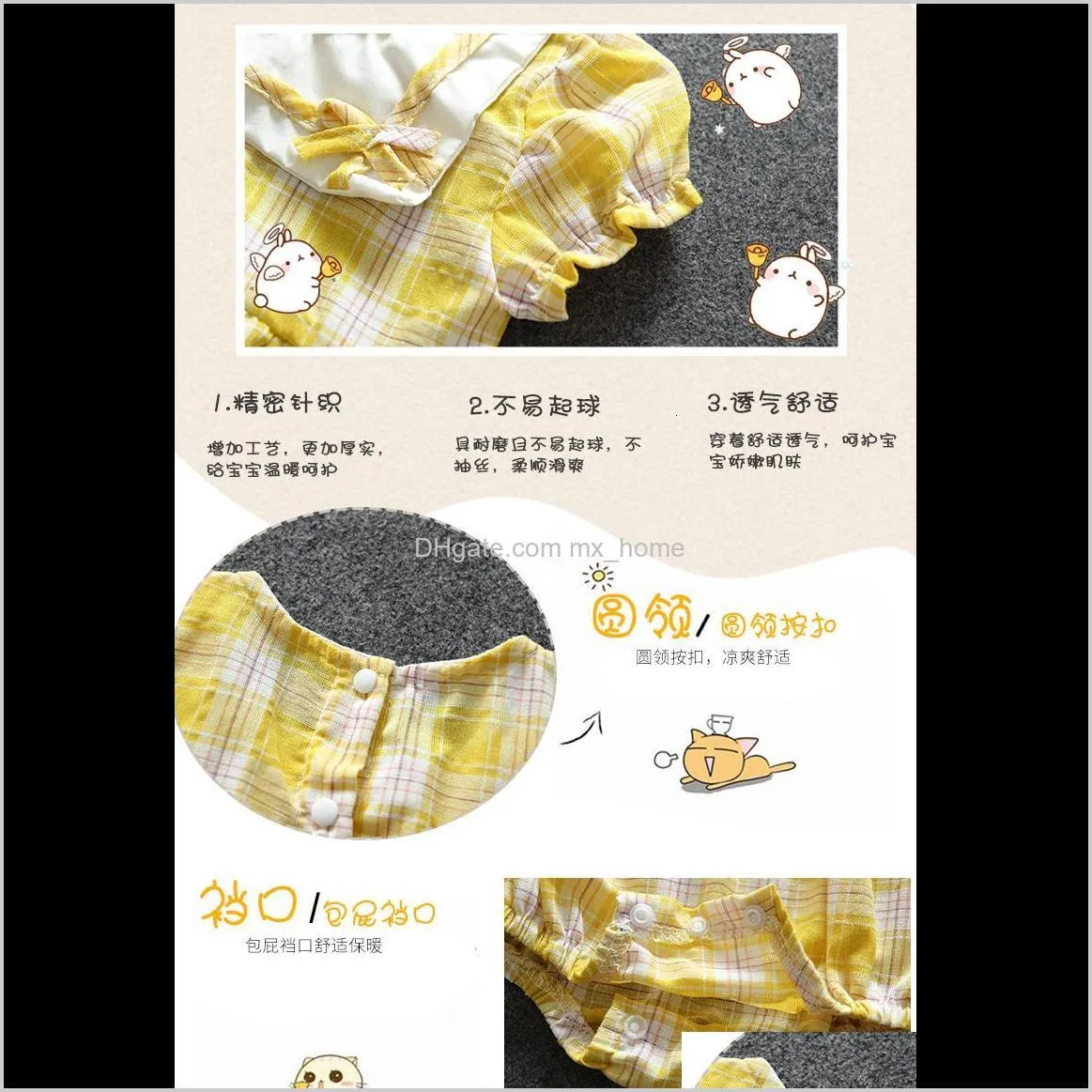 2021 new first birthday of the newborn will see bodysuit chess set + bandana suit for baby girl`s childhood clothes sets wa5g