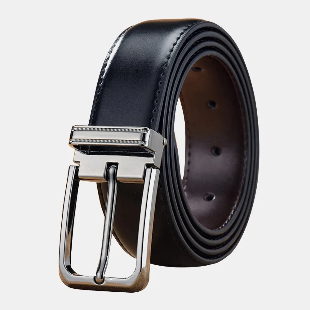 High Quality Genuine Leather Belts for Men Brand Strap Male Double Pin  Buckle Fancy Vintage Jeans Belt Cowboy Cintos
