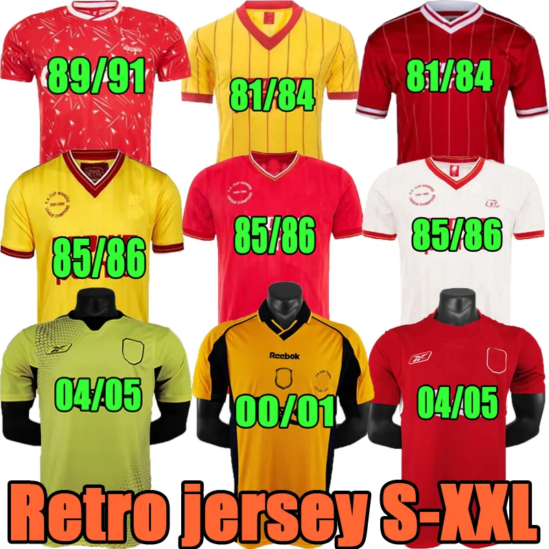 Jerseys de football rétro 1965 2005 2006 2009 2009 2010 Torres Gerrard Suarez Owen Barnes Kuyt 89 91 93 95 01 02 04 05 06 07 08 09 10 11 12 Classic Nostalgic Men Football Shirts