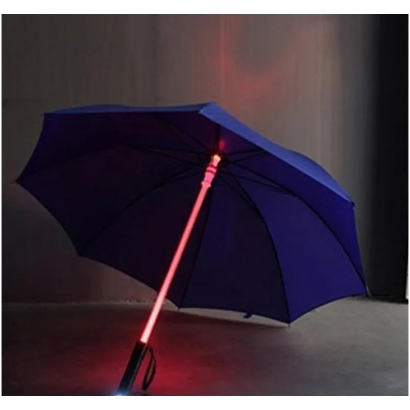 50pcs/lot cool blade runner light saber led flash light umbrella rose umbrella bottle umbrella flashlight night walkers lin3235