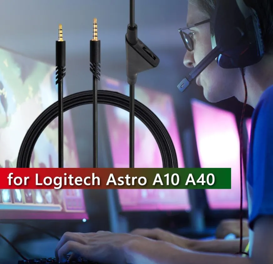Cable Repuesto Logitech Astro A10 A40 Tr A30 A50 Control Volumen