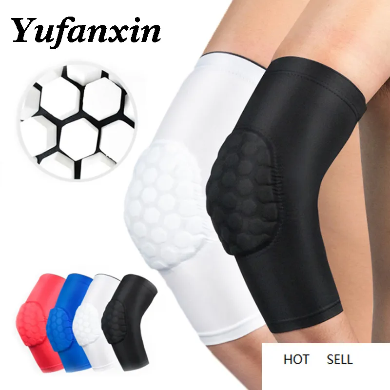 Elastic Honeycomb Sports Elbow Support Training Brace Protective Gear Bandage Pads Basketball Volleyball