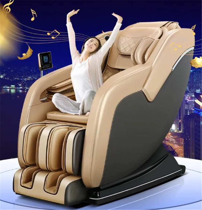 Multifunktion R7 Hälsa Massage Stol 4D Produkter Lyx Noll Gravity Kneading Foot Shiatsu Electric Full Body