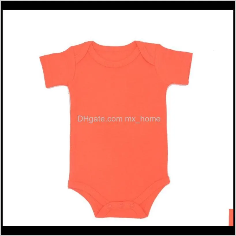 Rompers Jumpsuitsrompers Clothing Baby Kids Maternity Drop Delivery 2021 Acão De Bebê Roupa Para Recémnascido 100Percent Cotton Fabric Baby B