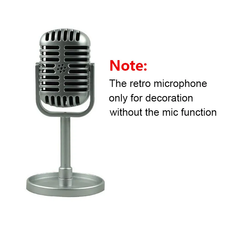 Microphone Vocal Dynamique Rétro Classique, Support Universel De Style  Vintage Pour Performance En Direct, Enregistrement En Studio Karaoké Du  6,96 €