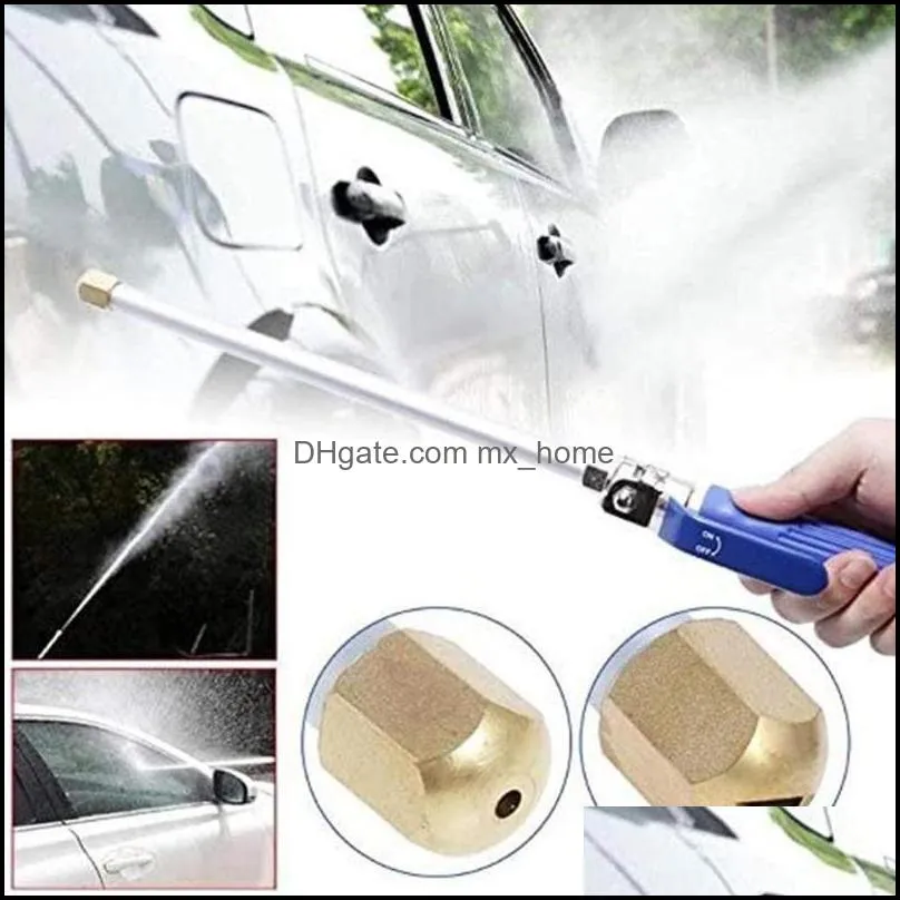 Garden High Pressure Washer Water Gun Power Spray Nozzle Hose With Nylon Household Supply Watering Equipments