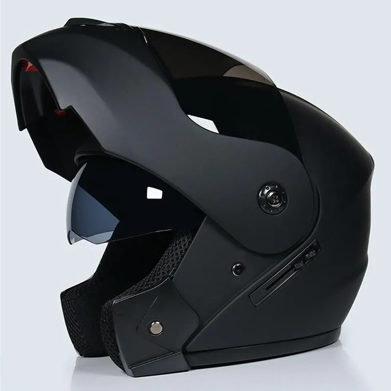 Caschi moto 2021 Ultimo casco modulare di sicurezza Flip DOT approvato Abs integrale