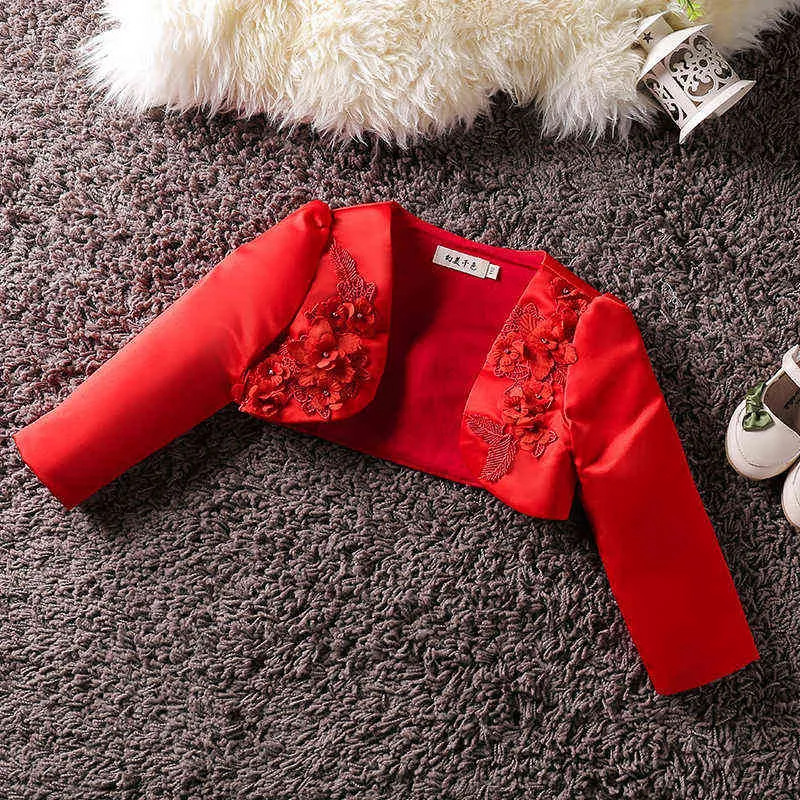 Baby girl red bolero on sale
