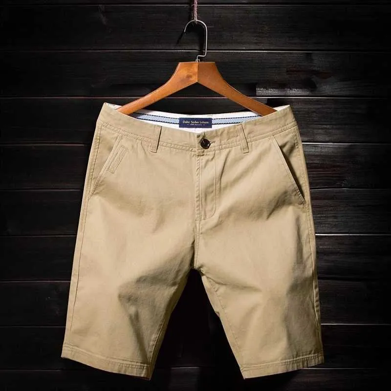 Summer Men'S Casual Shorts Five-Point Pants Cotton Fashion Loose Style Beach Large Size 36 38 210714