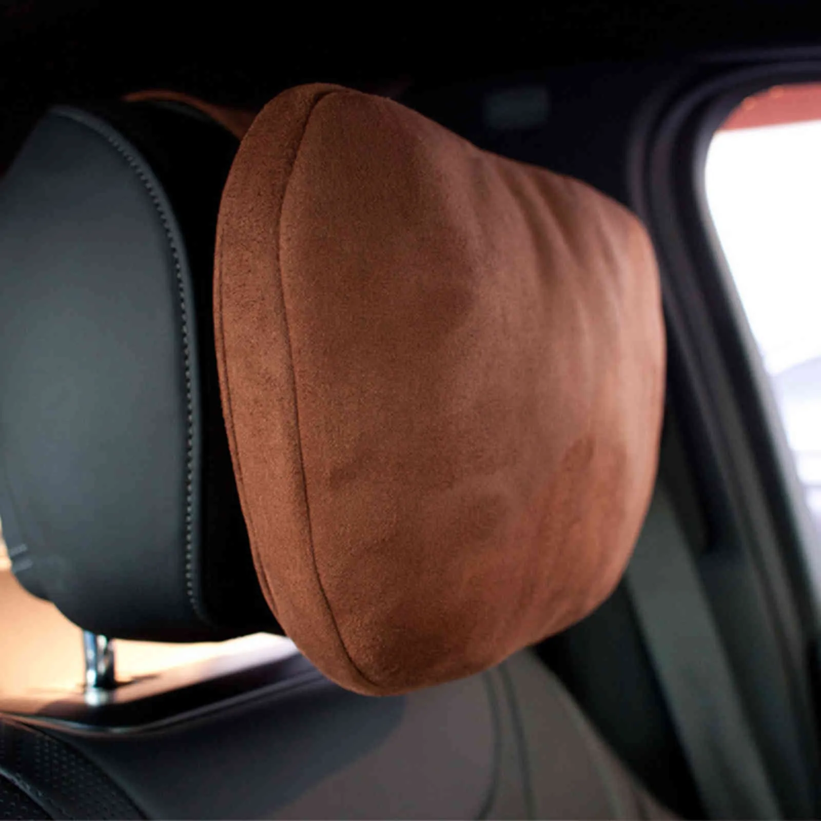 2PCS CAR CAR HEADREST NECK DUIRCE CUSHION FOR MERCEDES MAYBOCH S 300 S400 S500 S600 E200 E300 E320 C200L220B