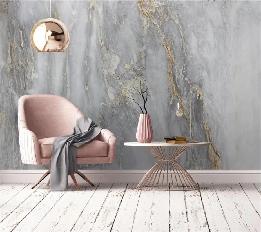 Sfondi personalizzati autoadesivi carta da parati 3D pod murale grigio scuro semplice modello di marmo sfondo soggiorno soggiorno camera da letto decorazione pittura