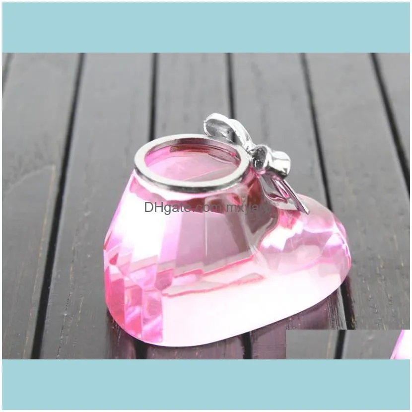 100pcs Choice Return Gifts Crystal Baby Shoe Christening Shower Favors Baptism Souvenirs Wholesale Party Favor