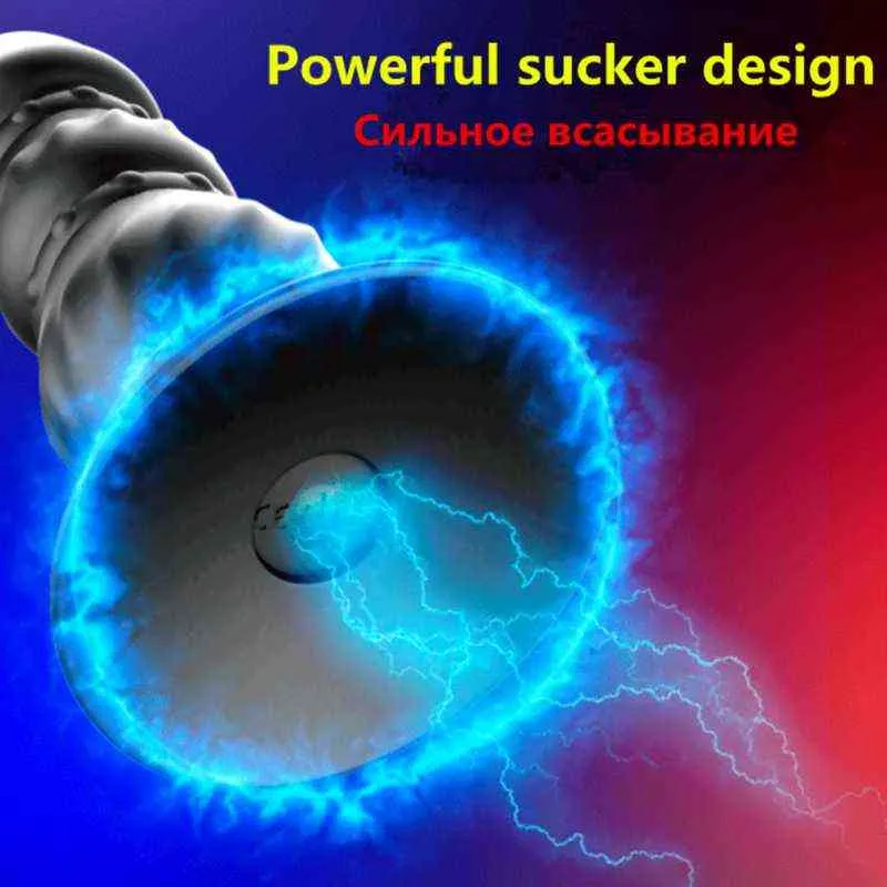 Vibratori Anale NXY Plug Vibratore Maschio Prostata Massaggiatore ButtPlug Giocattoli Sessuali Per Uomini Ventosa Dildo Donne Mast Butt_voghion.com