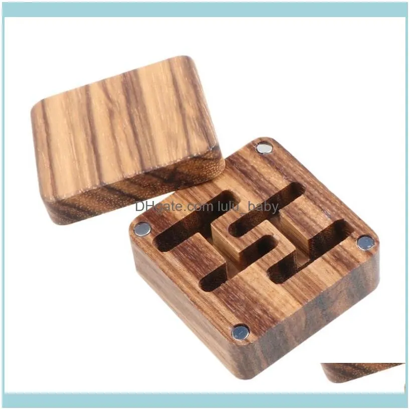 High Quality Men Suit Wooden Cufflink Gift Box Wood Jewelry Keepsake Storage Pouches, Bags