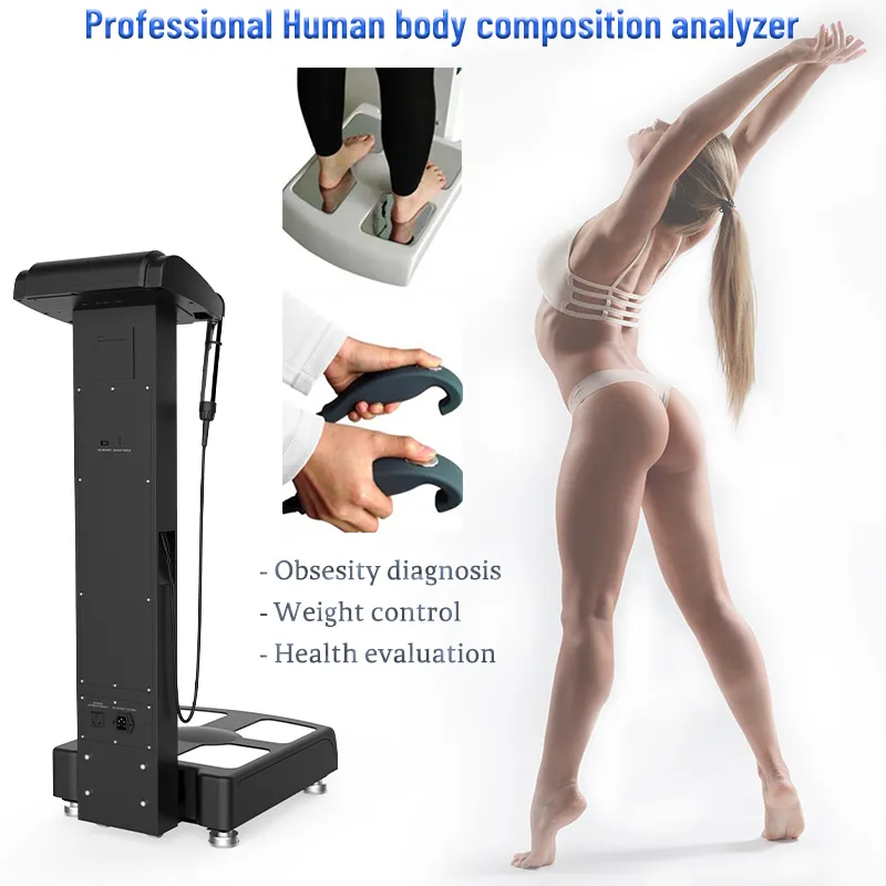 health care fat monitor analyzer equipment body composition elements analysis weight scale machine