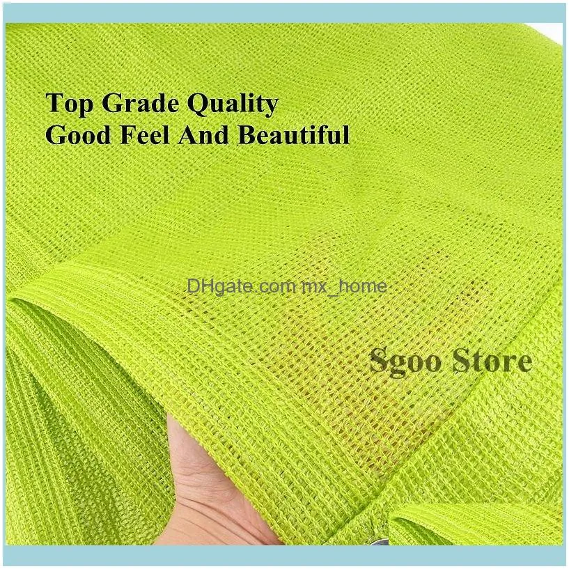 Emerald Green Anti-UV HDPE Sun Shading Net Garden Greenhouse Succulent Plant Outdoor Swimming Pool Cover Shade