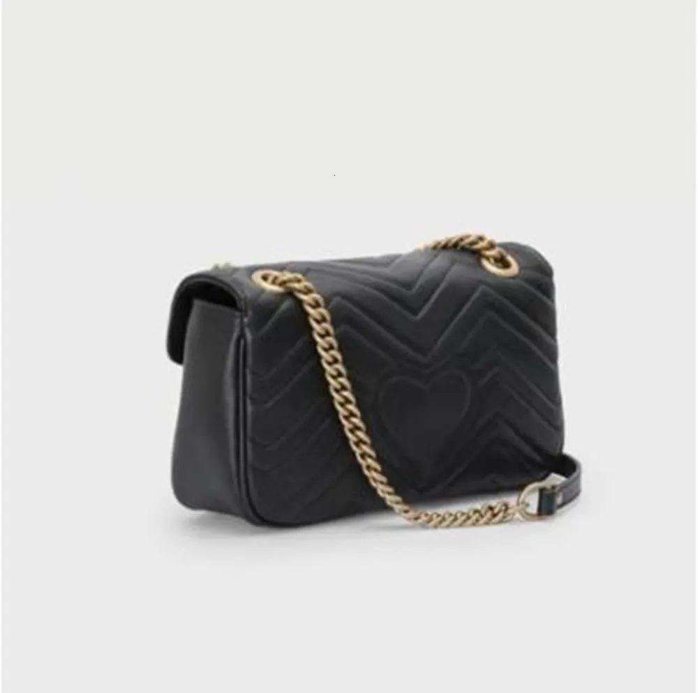 Handbag real Leather shoulder bag chain purse fashion cowhide handbags holder messenger crossbody bags Wholesale