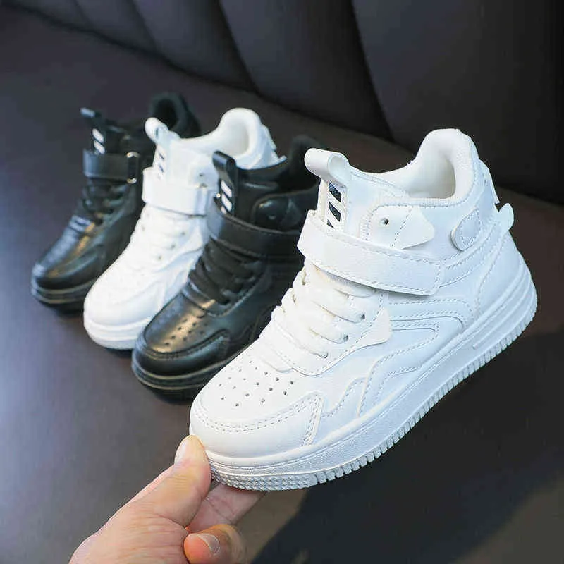 Kindersportschoenen 2021 lente en herfst nieuwe casual schoenen jongens midden en grote kind sneakers meisjes sneakers maat 26 37 G0114