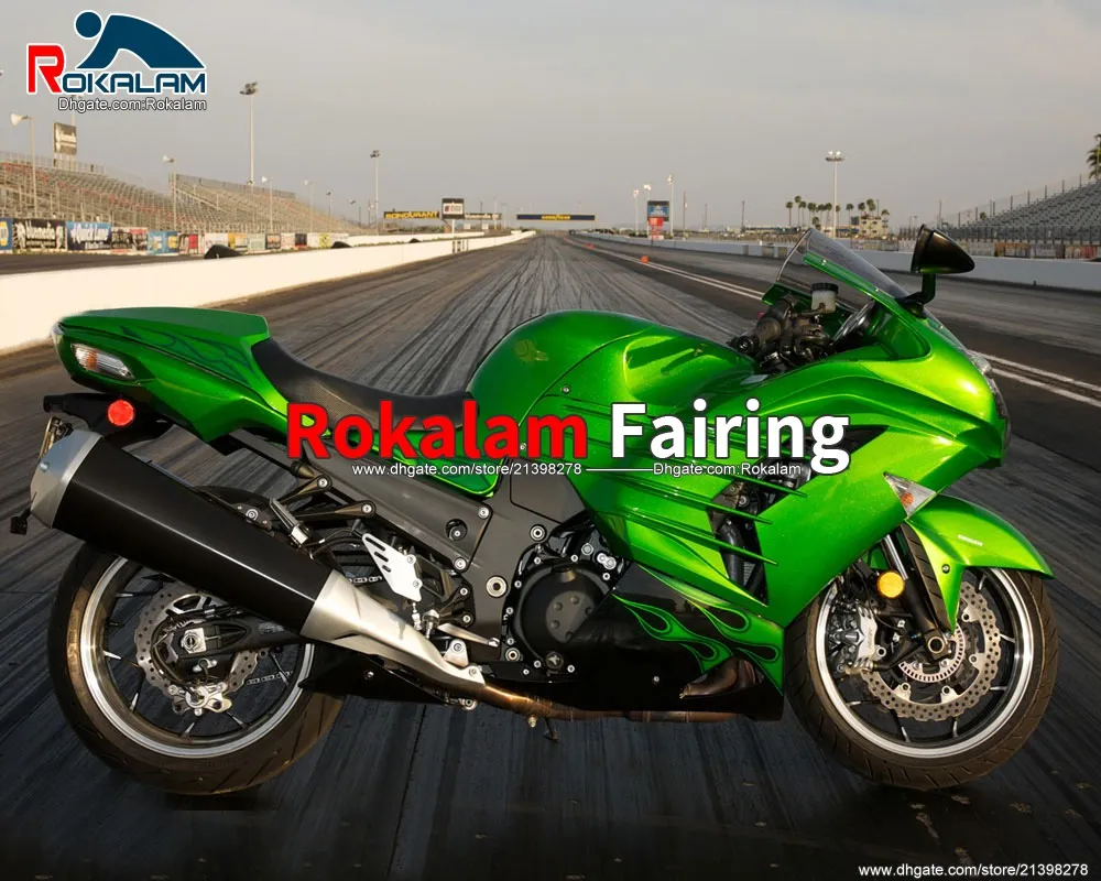 Kawasaki Fairings 2012 2013 ZX14R ZX 14R 2014 ZZ-R1400 ZZR 1400 12-15 (사출 성형)