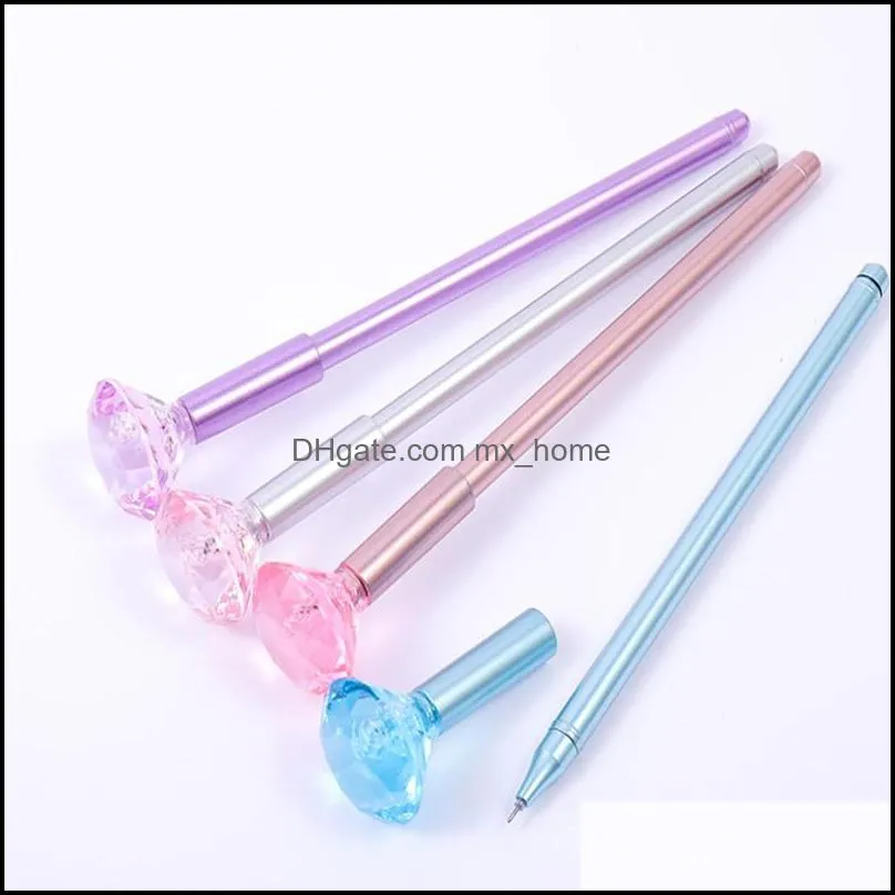 Rose flower diamond style Gel pen School Office Supplies Signature ballpoint pens