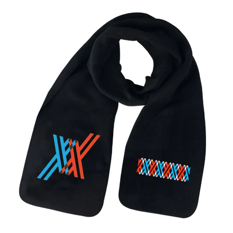 Scarves Game DARLING In The FRANXX Scarf Unisex Warm Long Wrap Shawl Student Boys Girls Winter Teenagers Cotton