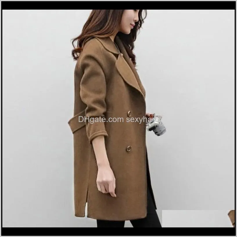 womens jacket autumn winter fashin casual outwear coat overcoat cardigan slim loose long sleeve womans clothes mujer chaqueta1