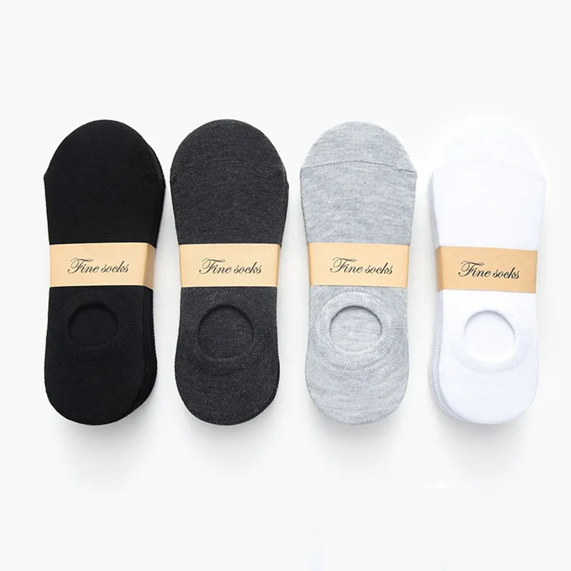 Low Cut Socks for Men and Women Invisible Cotton Casual Ankle Reinforced Short Sock 5 Pairs