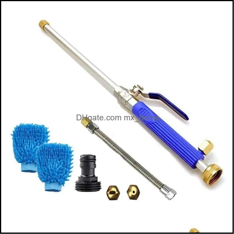 Garden High Pressure Washer Water Gun Power Spray Nozzle Hose With Nylon Household Supply Watering Equipments