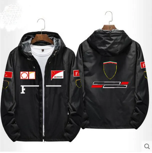 Combinaison de course F1 Team, vêtements de travail et veste à capuche