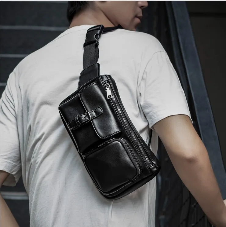 Messenger leather bag deals for man