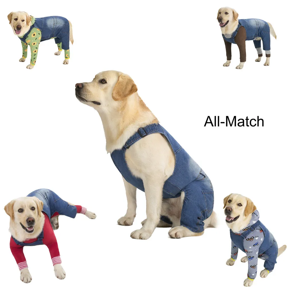 Dog jumpsuit overalls 20cm - 25cm x small - small dogs, denim, 4 legs denim  NEW | eBay