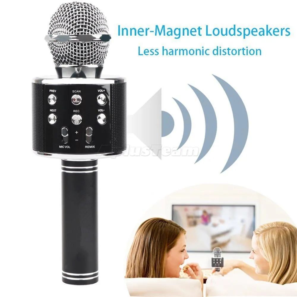 Ws 858 on sale wireless karaoke microphone