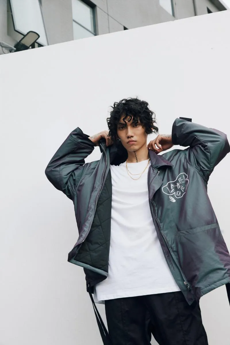 人気商品多数 メンズトレンチコート22ストリートファッショントレンディブランドハイカラフルな性格パッド入りジャケット付きオールマッチウォームセーターviol22 購入激安商品 Skincompanybrasil Com Br