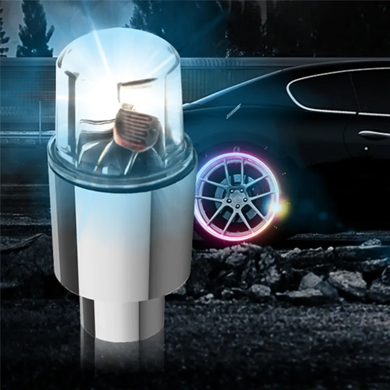 2 Luci LED Per Valvole Ruota – Tappi Pneumatici Luminosi Per Auto, Bici, Moto – Ranpo