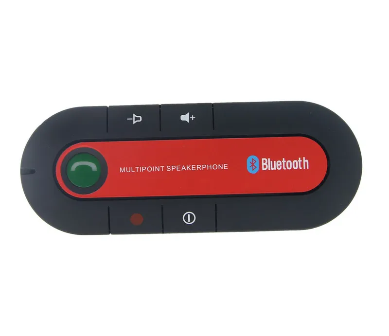 Sun Visor Bluetooth SpeakerPhone MP3 مشغل موسيقى لاسلكي يدوي سيارات كيت أخرى الالكترونيات استقبال بلوتوث المتكلم شاحن سيارة 2022