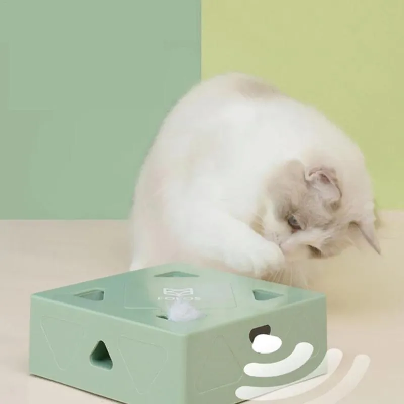 Jouets pour chat, boîte magique, jouet électrique, bâton de taquin interactif pour bionique Intelligent, Induction Usb, Ai Char C4w5261S