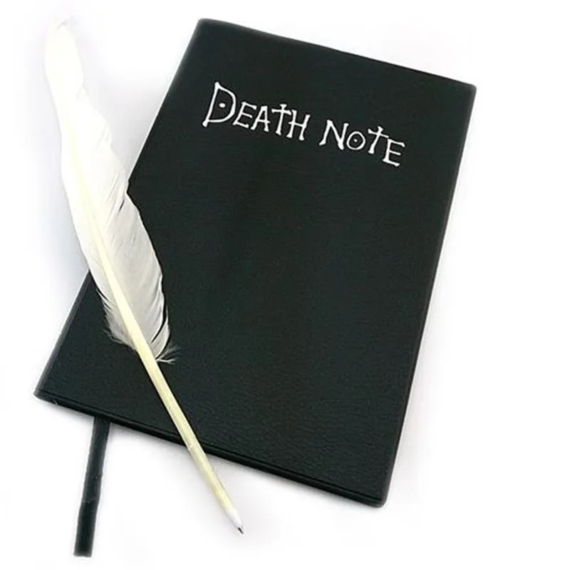 Death Note Planner Anime Diario Libro de dibujos animados Precioso Libro de moda Tema Cosplay Gran Diario de escritura muerta Libro 210611