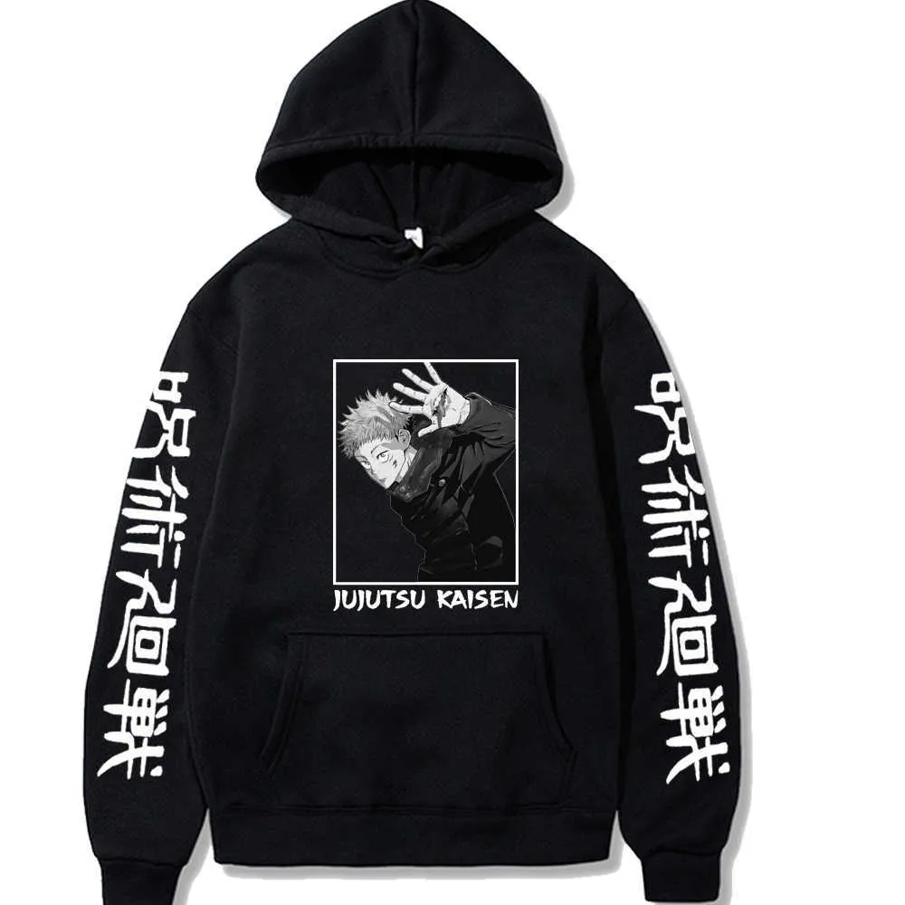 Uniex Hoodie Jujutsu Kaisen Anime Pullover Tops Casual Fshion Cloth Y0804 Von 10 56 DHgate