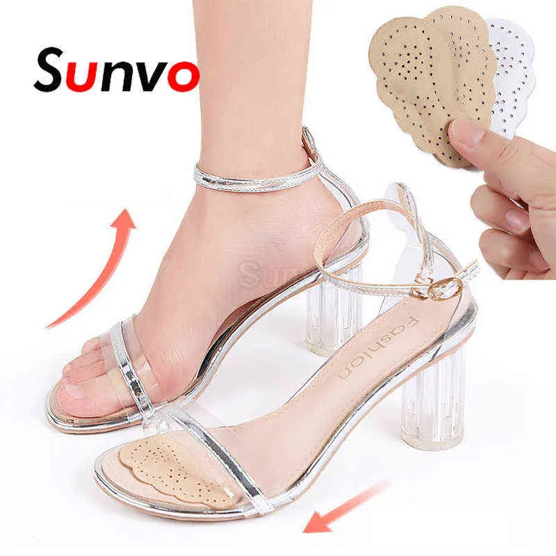 Sunvo Premium Leather Non Slip Insoles Sandals Sticker High Heel