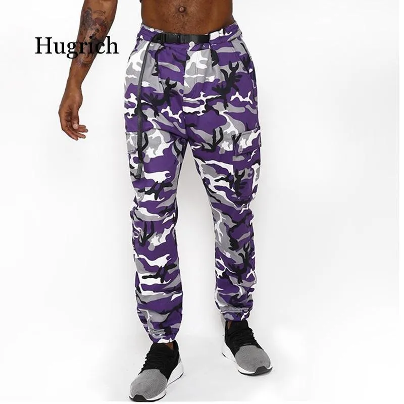 Camuflaje Naranja Joggers Pantalones Hombres Moda Militar Táctico Pantalones Flacos Deportes Harem Camo Rosa Para / Mujeres Hombres De 46,38 € |