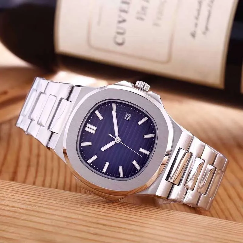 Steel by Design Silver and Blue Water Resistant Watch Fossil Blue Men main image 3