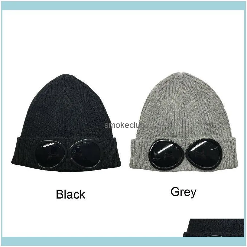 Cycling Caps & Masks Sports With Sunglasses Shade Keep Warm Multifunctional Outdoor Hiking Ski Cap Knitted Glasses Hat