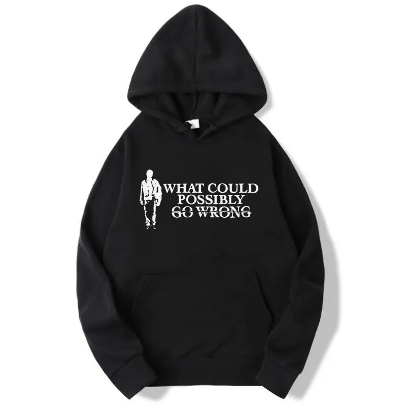 Men's Hoodies & Sweatshirts Dominic Fike What Could Possibly Go Wrong Unisex Women Men Casual Streetwear Pullovers Autumn Winter Hooded