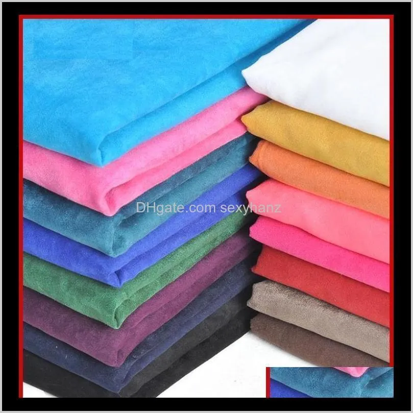 Clothing Apparel Drop Delivery 2021 Smta Patchwork Fabrics By The Meter Cotton Cloth For Furniture Thick Suede Fabric 50150Cm1 Adsrk