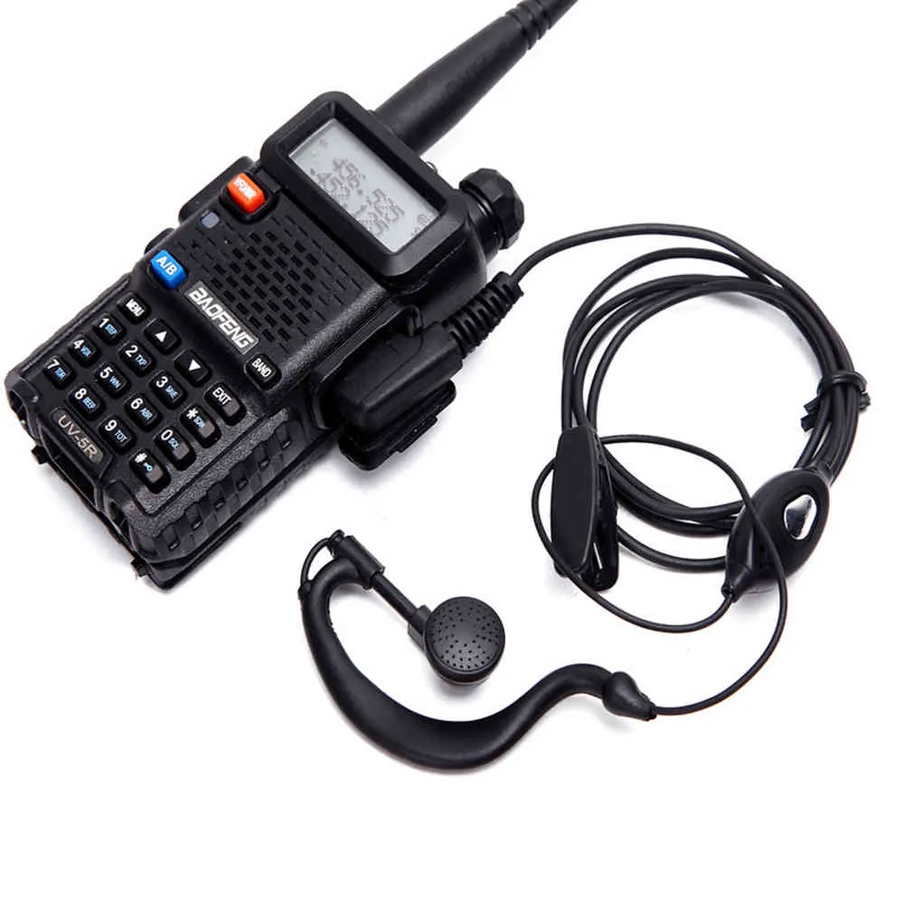 Universeller Zwei-Wege-Ham-Radio-Ohrhörer für Baofeng BF-888S UV5R Walkie Talkie 992, einseitiger Ohrhörer, K-Stecker